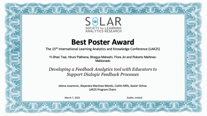 Best Poster Award